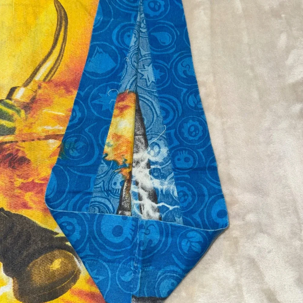 2013 Skylanders Giants Pillowcase Standard Eruptor Tree Rex Gill Grunt Blue